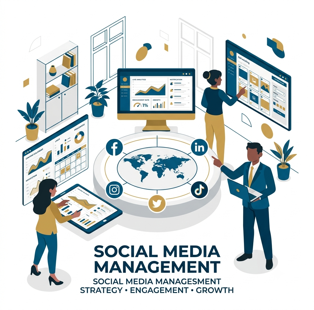 Social Media Management Service Image